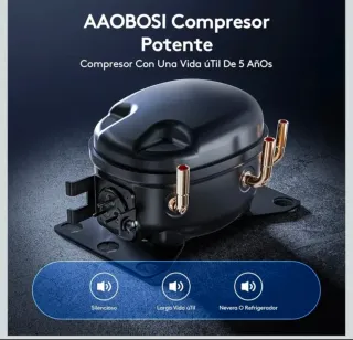 Nevera compresor portátil 58L para camping