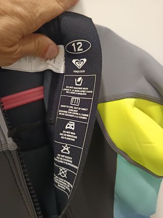 Traje neopreno corto Roxy T12