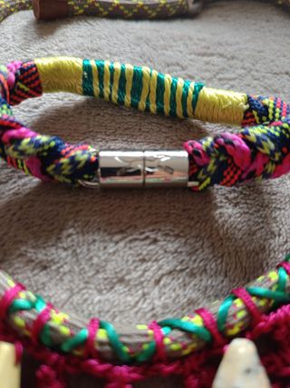 Conjunto artesanal Bimba y Lola