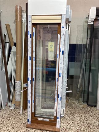 Ventana PVC bicolor