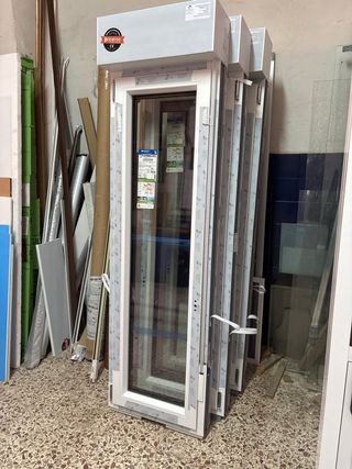 Ventana PVC bicolor