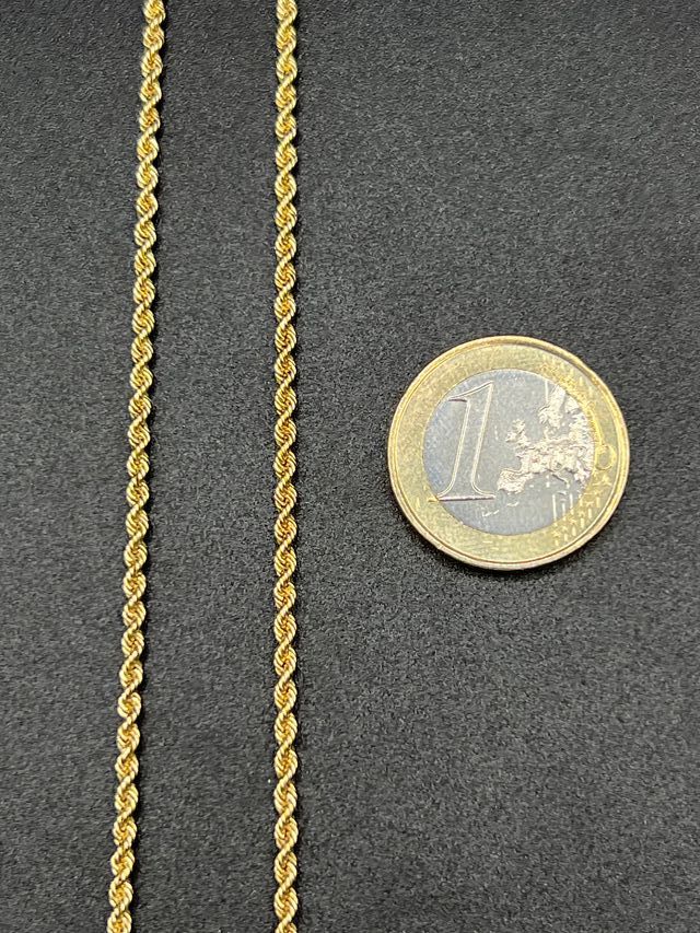 Catena Salomonica in oro 18 carati 15.38gr