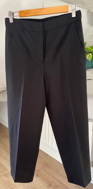 Pantalón de traje Massimo Dutti negro