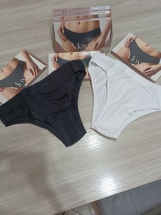 6 Slip Brasiliana Moxiel S Nero/Bianco