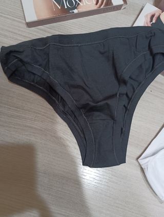 6 Slip Brasiliana Moxiel S Nero/Bianco