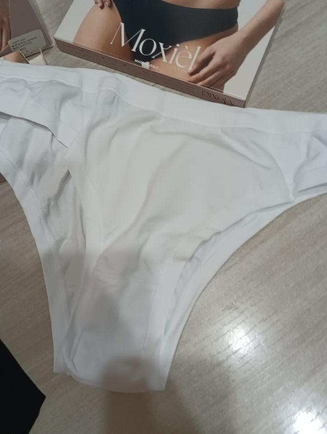 6 Slip Brasiliana Moxiel S Nero/Bianco