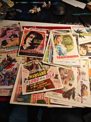 Lote 50 programas cine antiguo