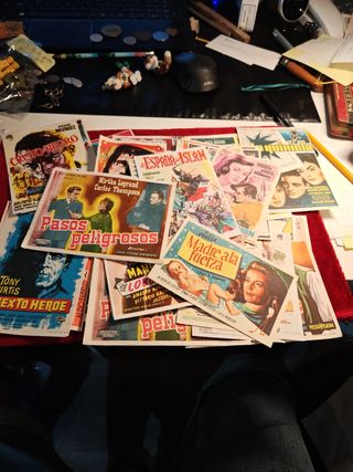 Lote 50 programas cine antiguo