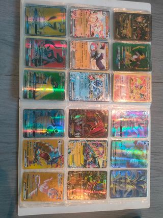 155 Cromos Pokémon + 2 Álbumes