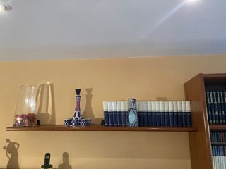Conjunto Muebles Salón acabados en castaño