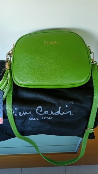 Bolso bandolera Pierre Cardin verde