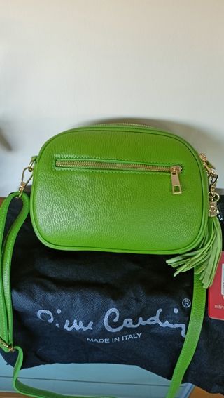 Bolso bandolera Pierre Cardin verde