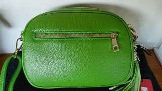 Bolso bandolera Pierre Cardin verde