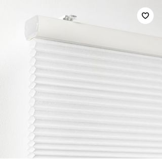 Estor blanco de tela