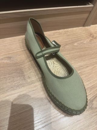 Alpargatas Pitusas Verde Oliva