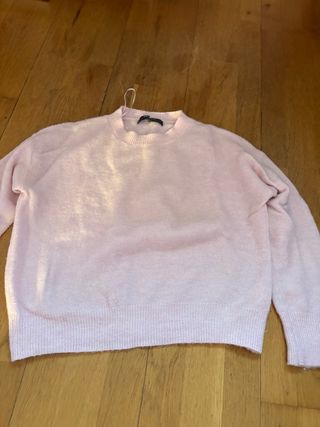 Jersey rosa de lana 