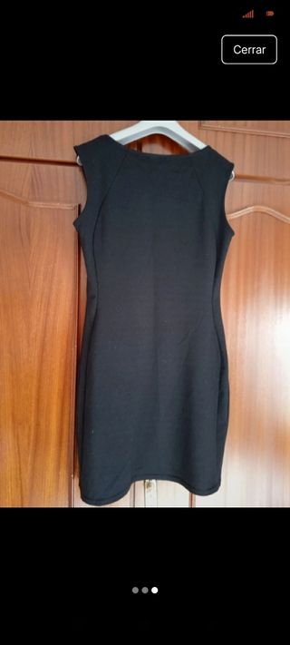 Vestido mujer corto ,negro y blanco Cache-Cache 42