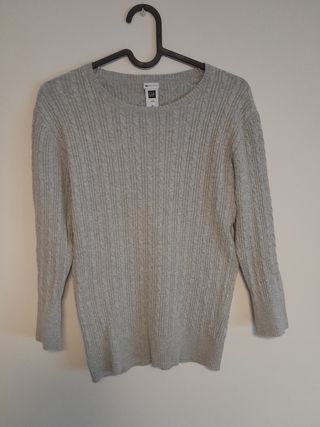 Jersey fino gris Gap Talla S