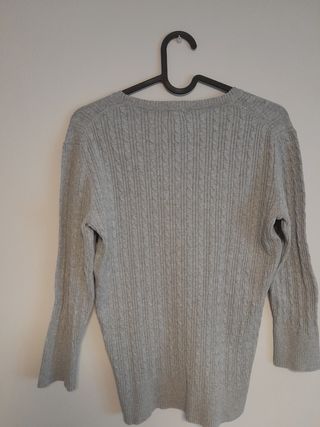 Jersey fino gris Gap Talla S