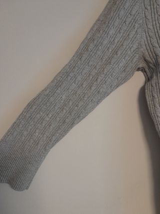 Jersey fino gris Gap Talla S