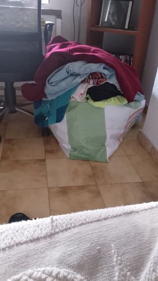 Lote de Ropa Variada hay vaqueros , chaquetas etc 