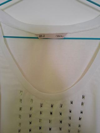 Camiseta Sfera tirantes blanca S