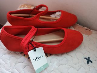 Bailarinas rojas Lefties niña talla 36