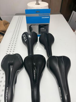 Sillines bici y Plato Shimano Ultegra 36T