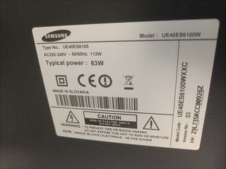 Samsung UE40ES6100W Smart TV