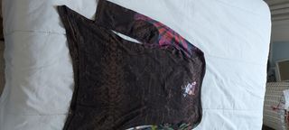 Camiseta Desigual flores multicolor