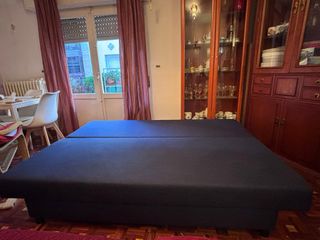 Sofá Cama Azul