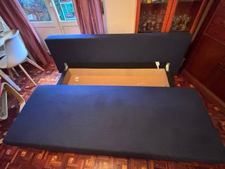 Sofá Cama Azul