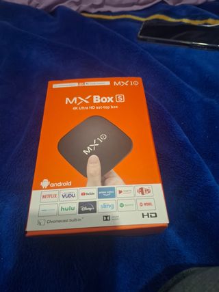MX Box S 4K Android TV Box