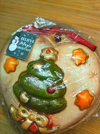 Formella Cuore Albero Natale