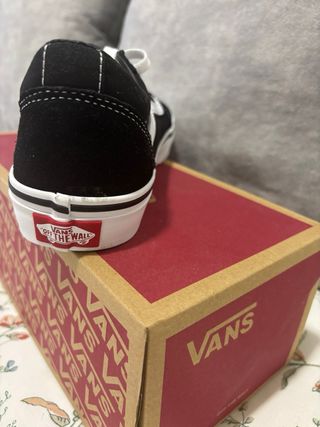 Zapatillas Vans Negras Talla 37 Nuevas