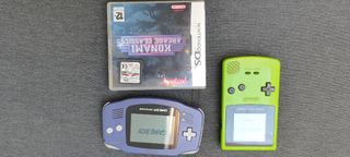 Pack Game Boy advance + Game Boy Color + juegos.