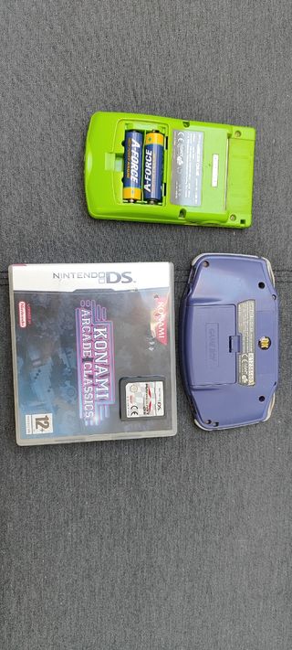 Pack Game Boy advance + Game Boy Color + juegos.
