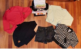 Lote Ropa Chica Bershka Talla XS (15 piezas)