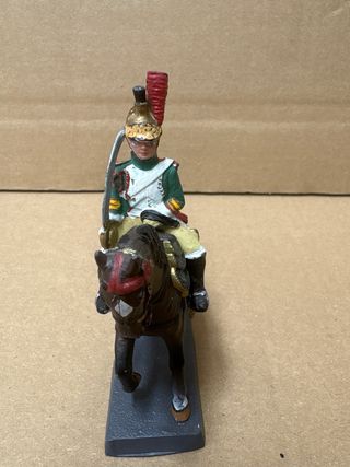 Guardia Imperiale Francese Soldatino Cavallo