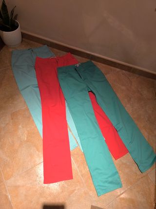 Pantalones rectos talla 40 