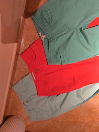 Pantalones rectos talla 40 