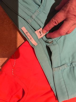 Pantalones rectos talla 40 