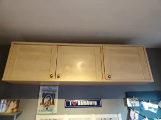 Mueble puente 3 puertas madera