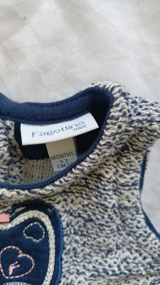 Vestitino bimba con orsetto