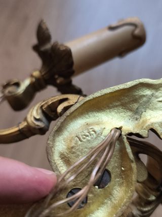 3 Lampade da parete francesi Luigi XV