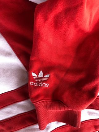 Sudadera Adidas Roja Vintage
