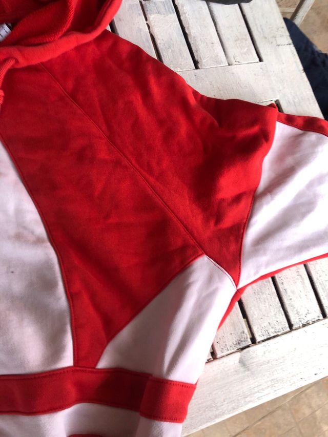 Sudadera Adidas Roja Vintage