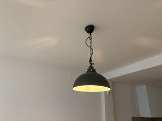 Lámpara de techo Maisons du Monde Negra