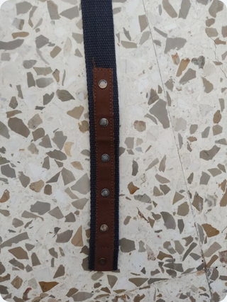 Cinturón Pull&Bear Gris