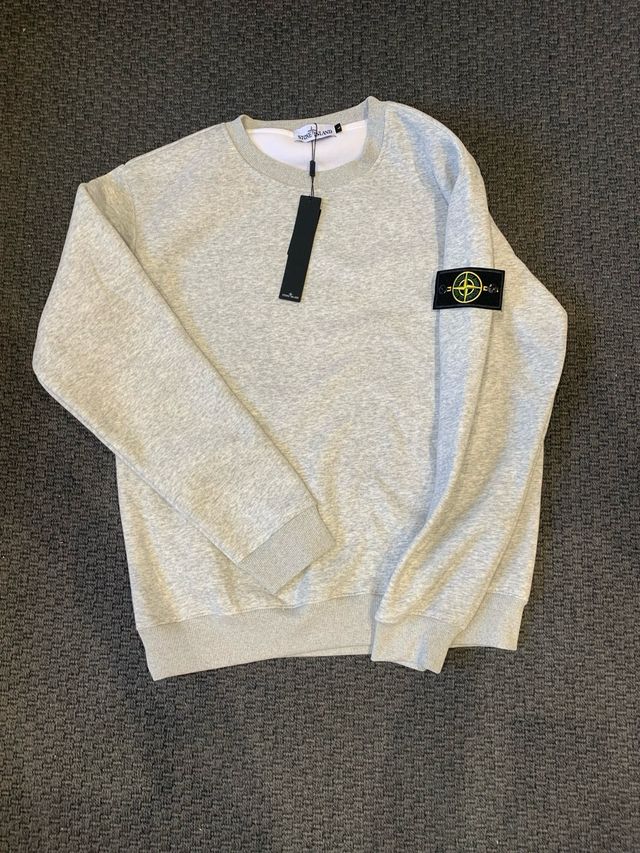 Sudadera Stone Island Gris